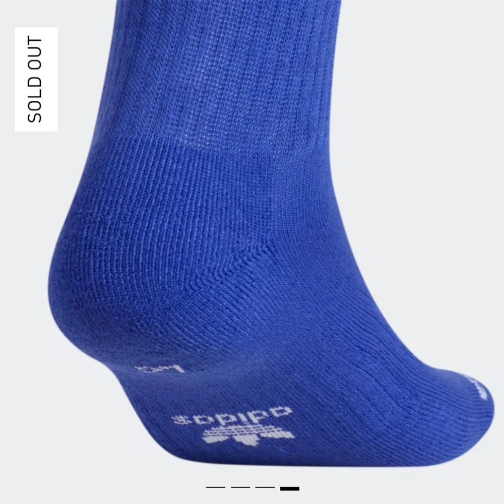 adidas Originals Color Wash Crew Socks - 3 Pack